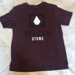 Volcom Maroon T-Shirt